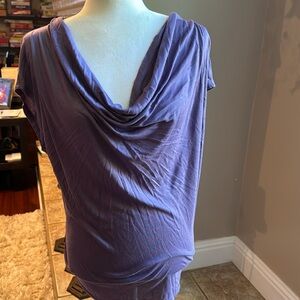 Ruffle low chest top